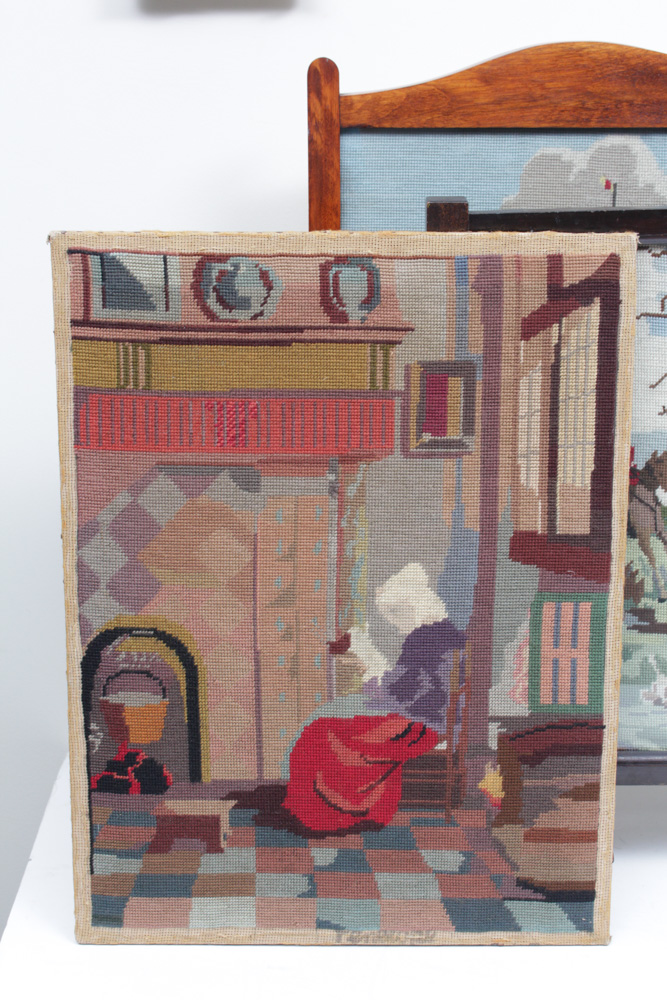 Vintage Needlework Home Decor