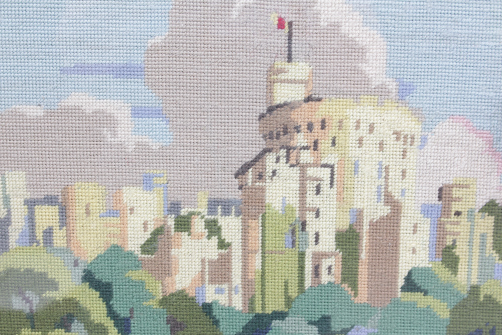 Vintage Needlework Home Decor