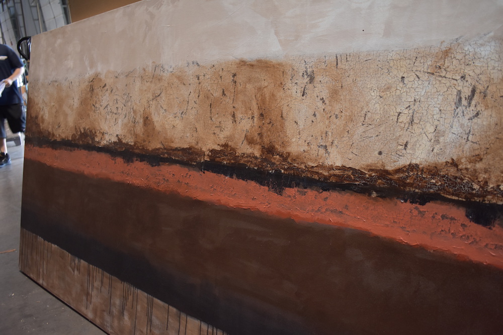 Large Abstract Oil Painting on Canvas