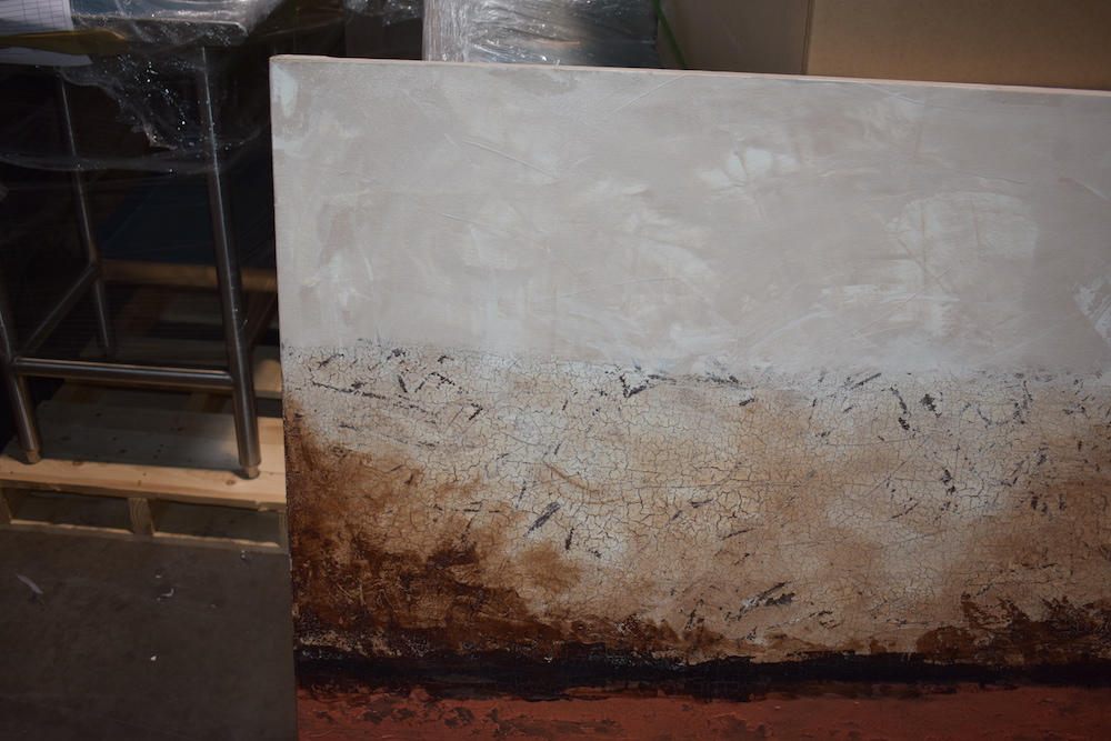 Large Abstract Oil Painting on Canvas