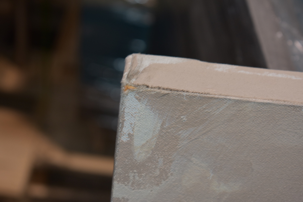 Large Abstract Oil Painting on Canvas