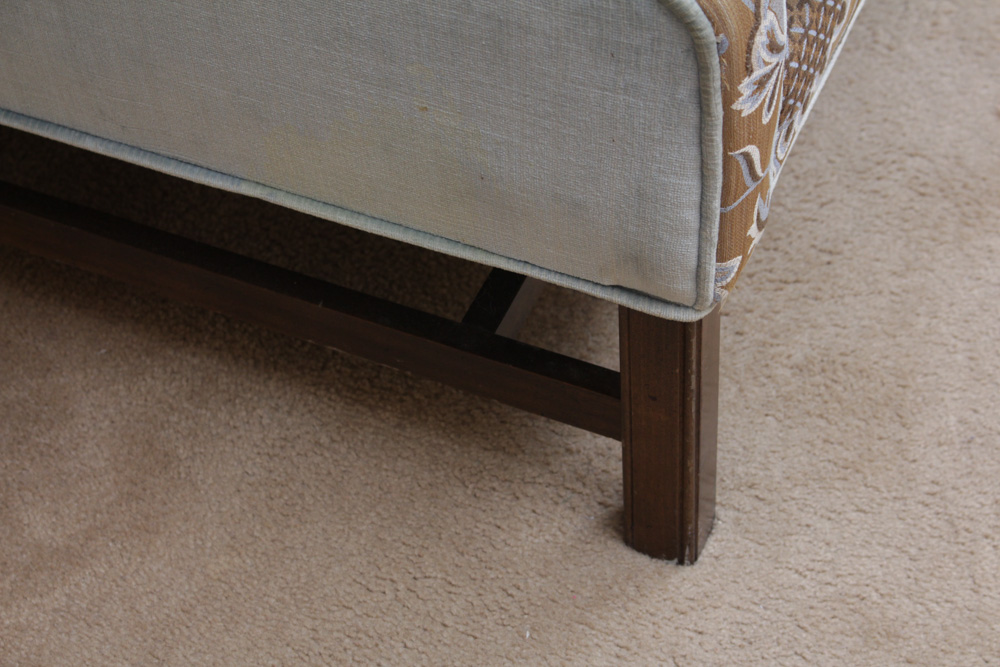 Ethan Allen "Traditional Classics" Camel Back Sofa