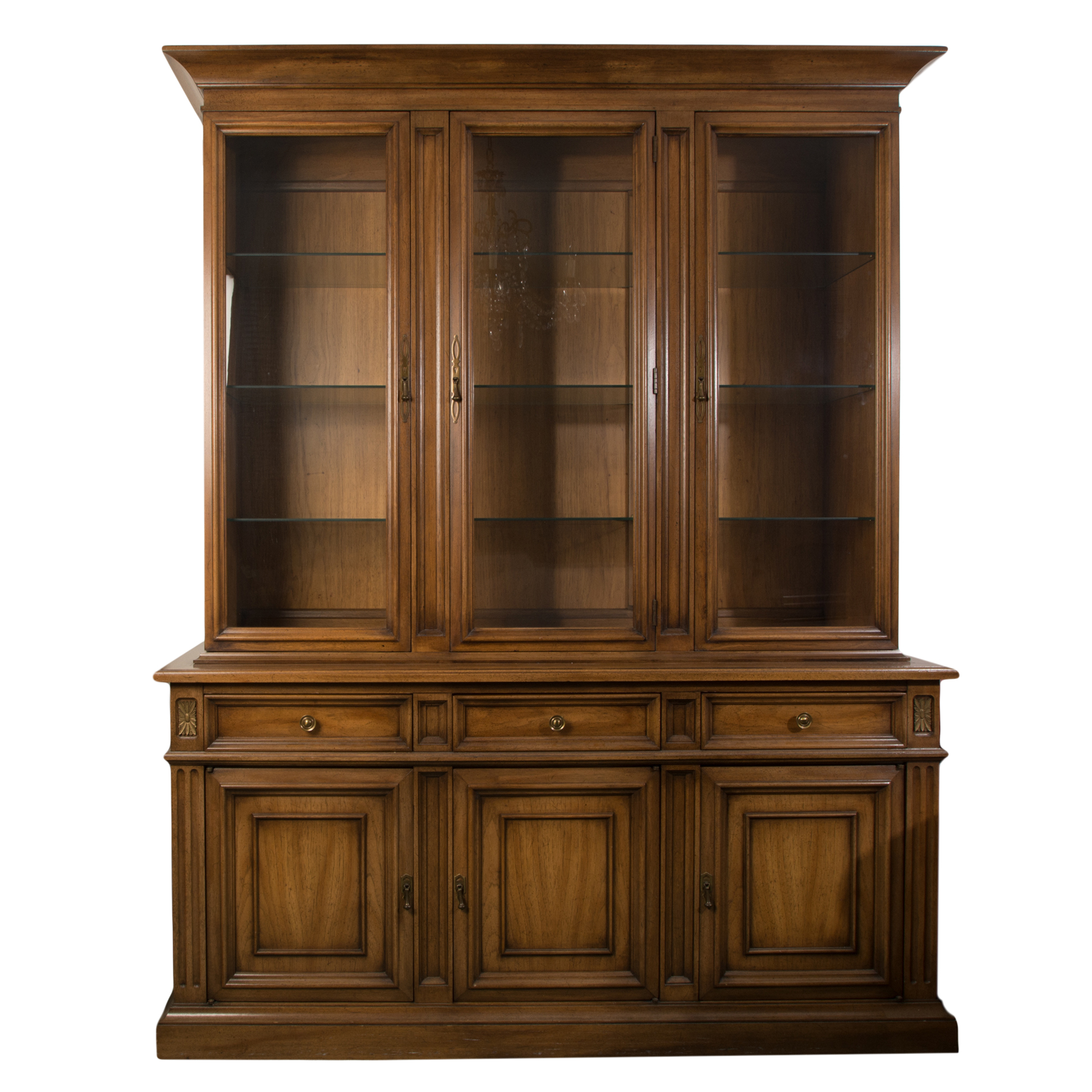 White Furniture Company Breakfront China Cabinet