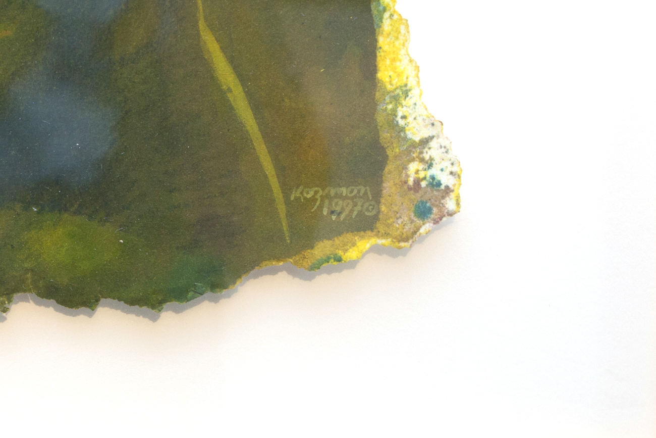 Original George Kozmon Acrylic Painting "Male 20"