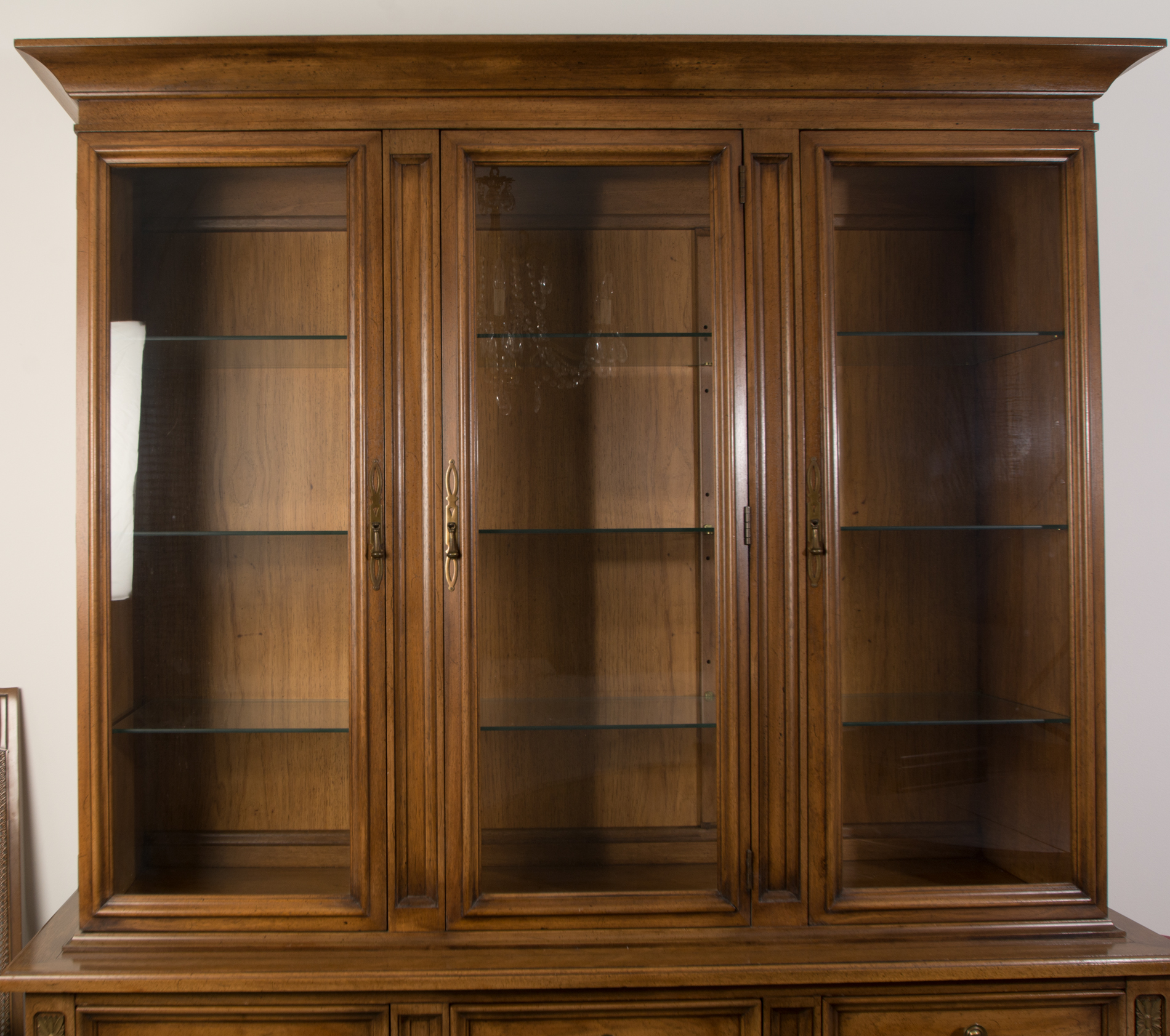 White Furniture Company Breakfront China Cabinet