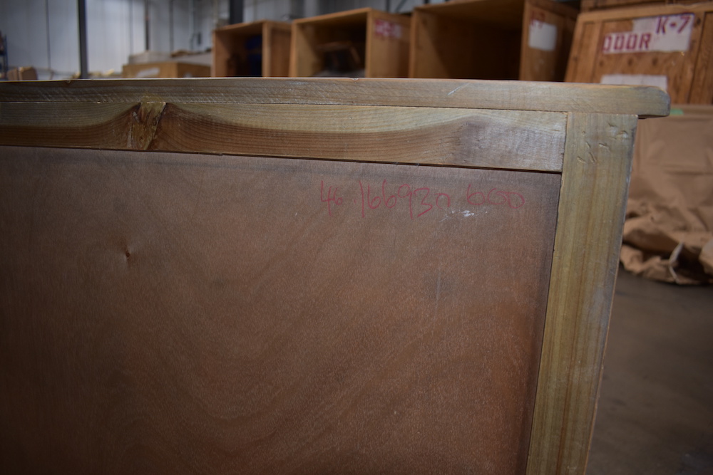 Serpentine-Front Chest With Four Drawers