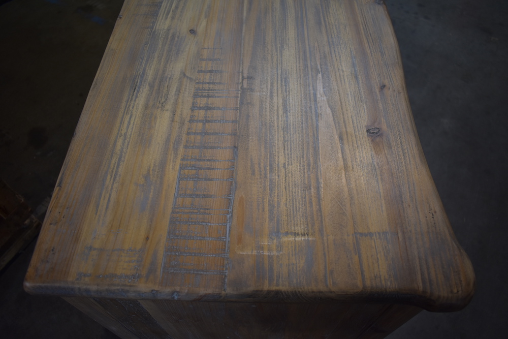 Serpentine-Front Chest With Four Drawers