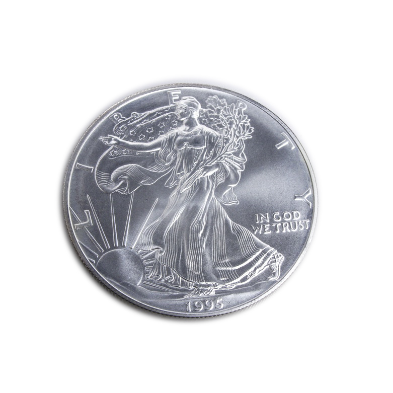 1995 American Silver Eagle Bullion Coin