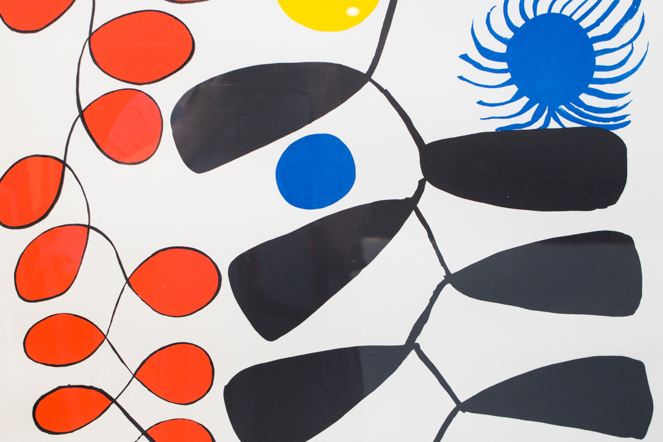 Hand Signed Limited Alexander Calder Lithograph