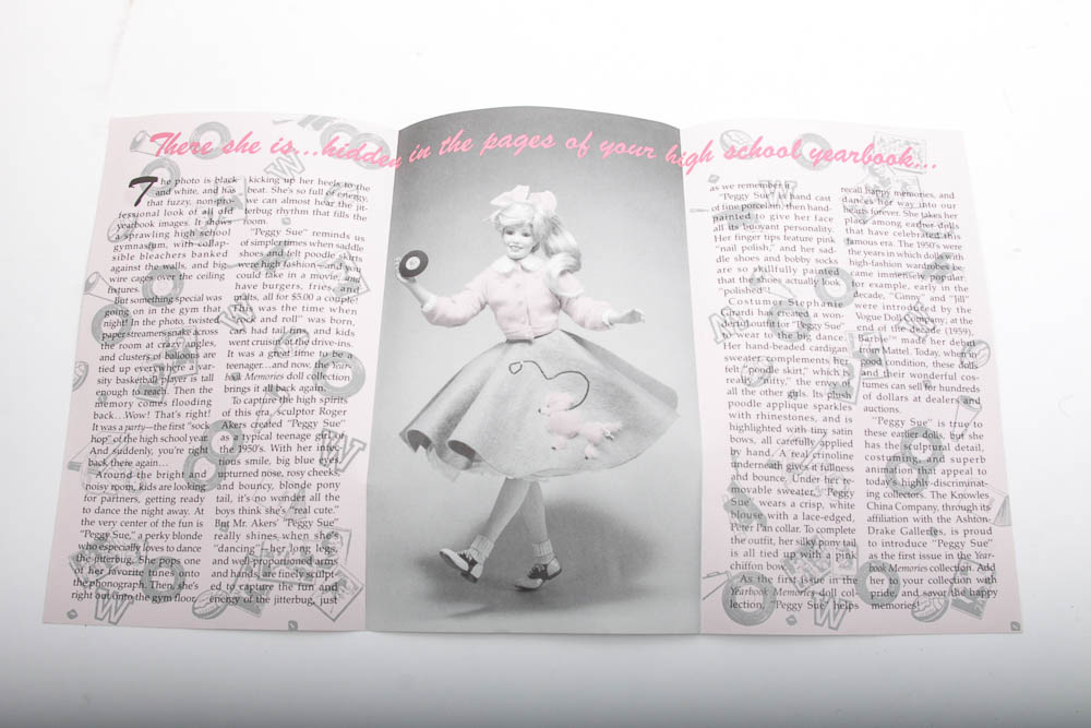 Yearbook Memories "Peggy Sue" Knowles Doll