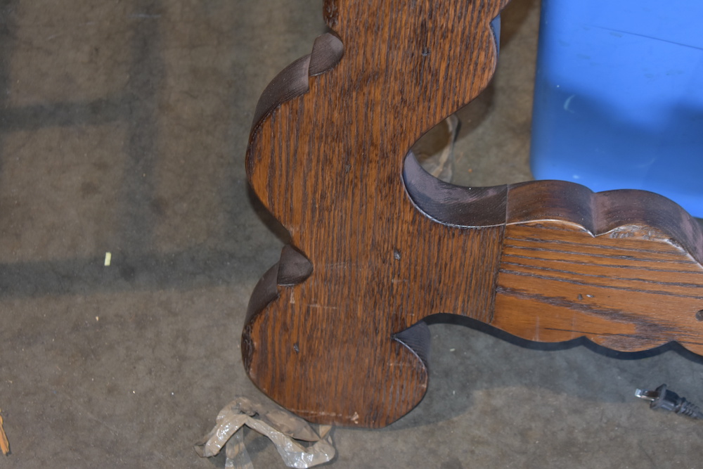 Spanish Colonial Style Oak Refectory Table