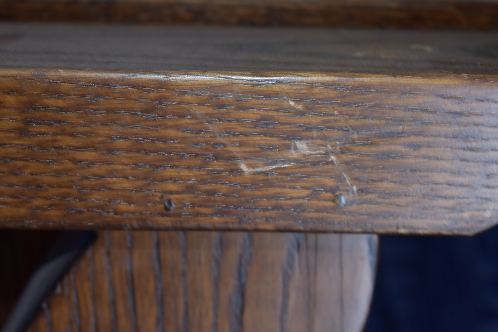 Spanish Colonial Style Oak Refectory Table