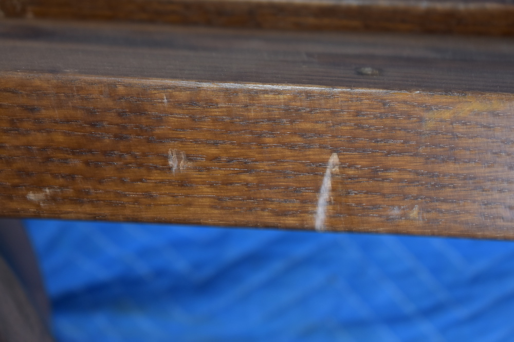 Spanish Colonial Style Oak Refectory Table