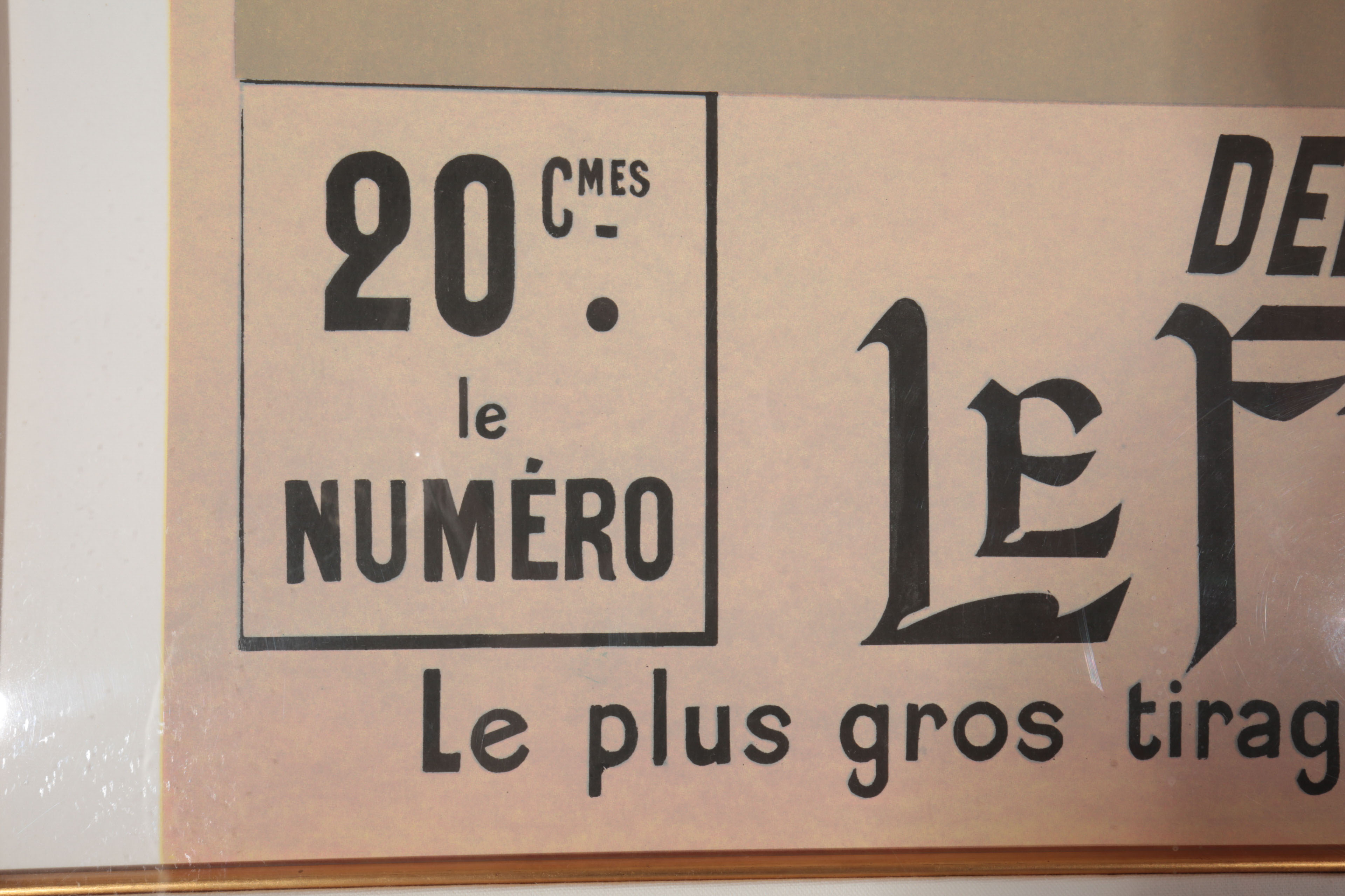 Large "Le Frou Frou" French Advertisement Reproduction Print