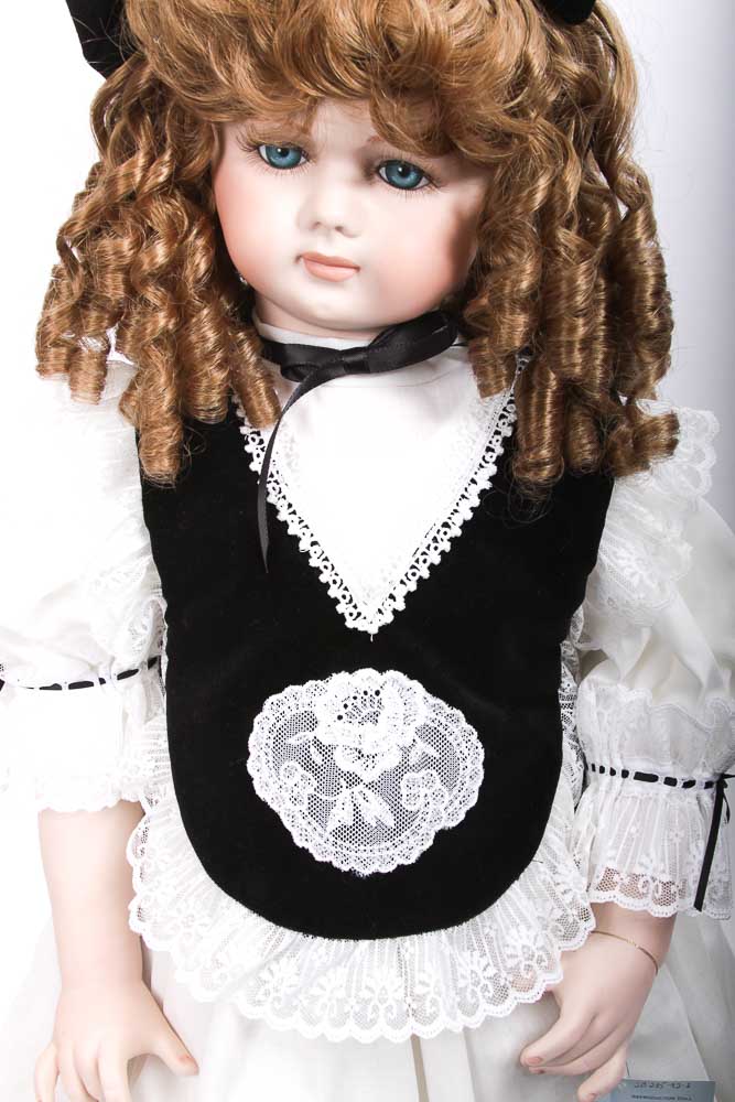 Large Life-Size Porcelain Doll
