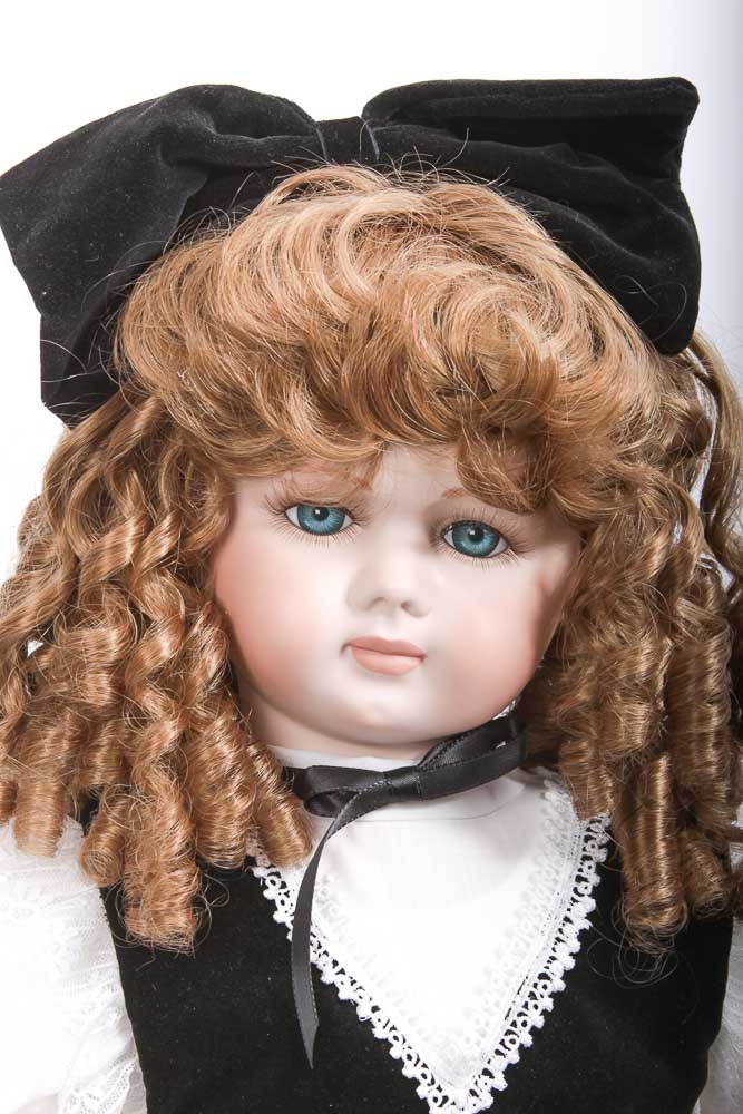 Large Life-Size Porcelain Doll