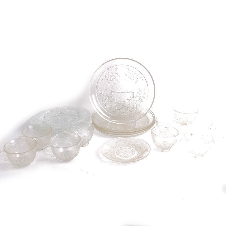 Anchor Hocking "Sandwich" Glassware