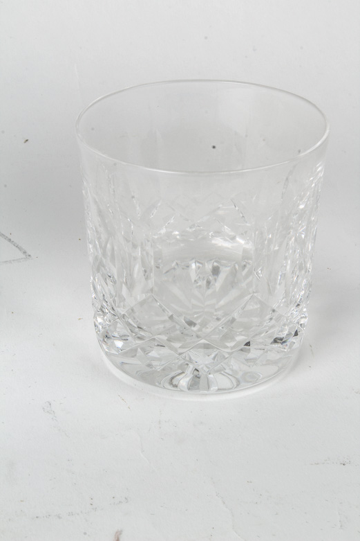 Set of Waterford Crystal "Lismore" Barware