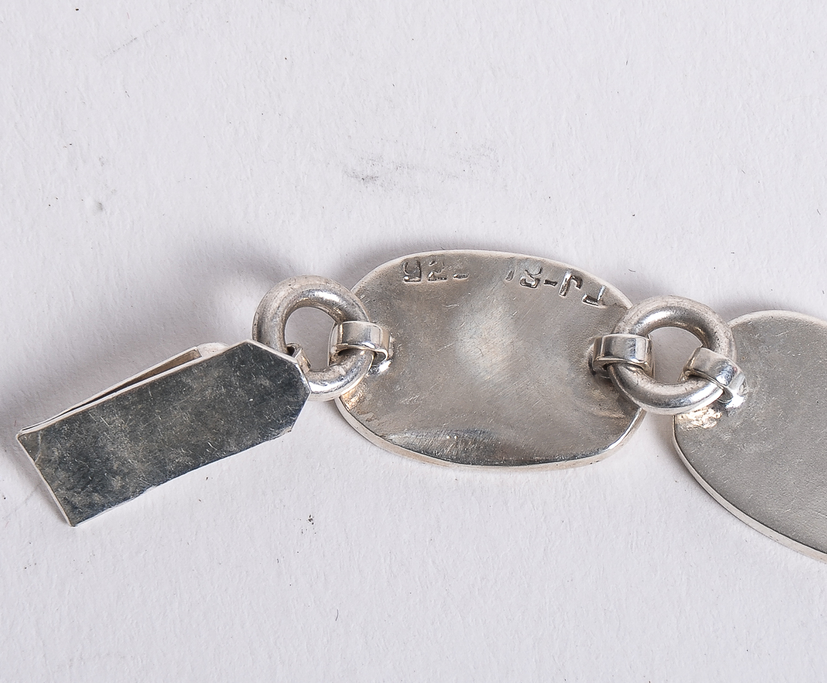 Sterling Silver and Inlaid Malachite Demi Parure