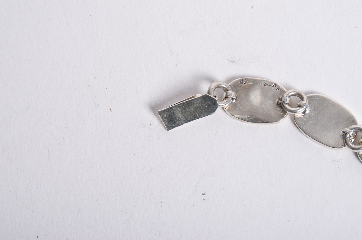 Sterling Silver and Inlaid Malachite Demi Parure