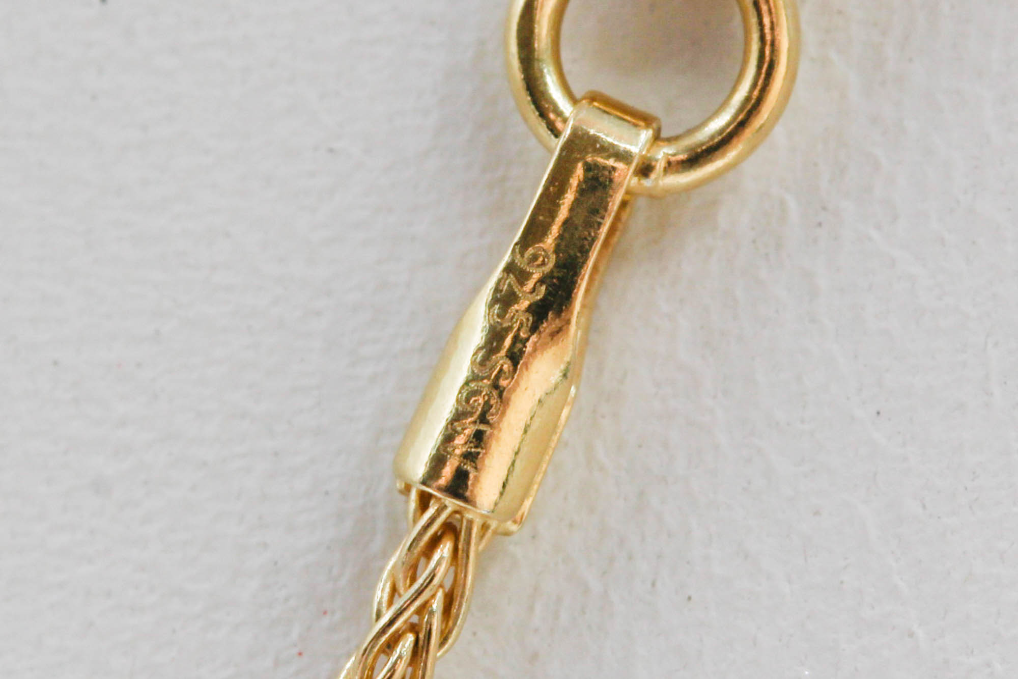 Gold Plated Sterling Silver Druzy Pendant Necklace