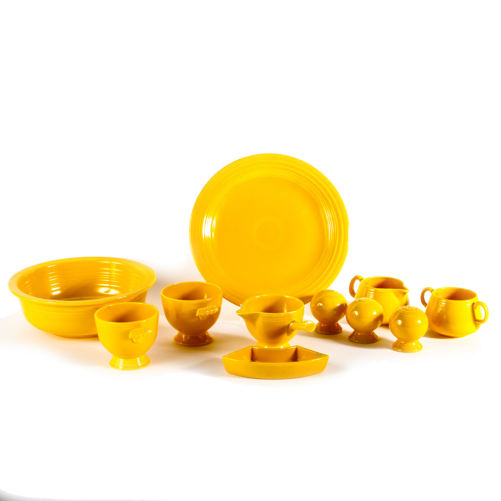 Vintage Fiestaware Tableware