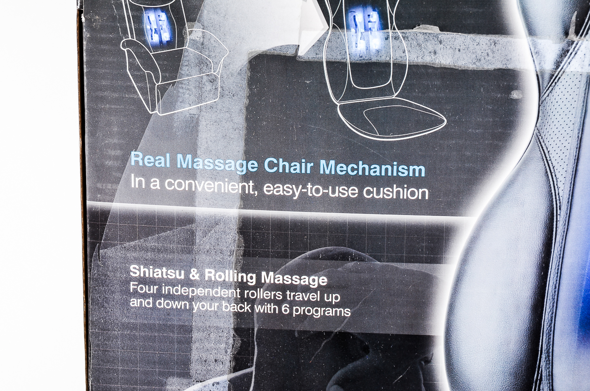 Homedics Quad-Roller Massaging Cushion