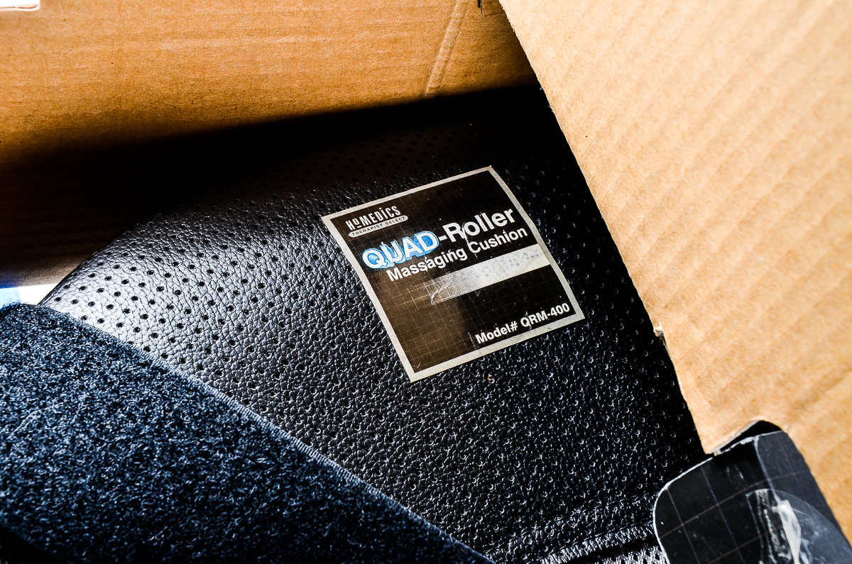 Homedics Quad-Roller Massaging Cushion