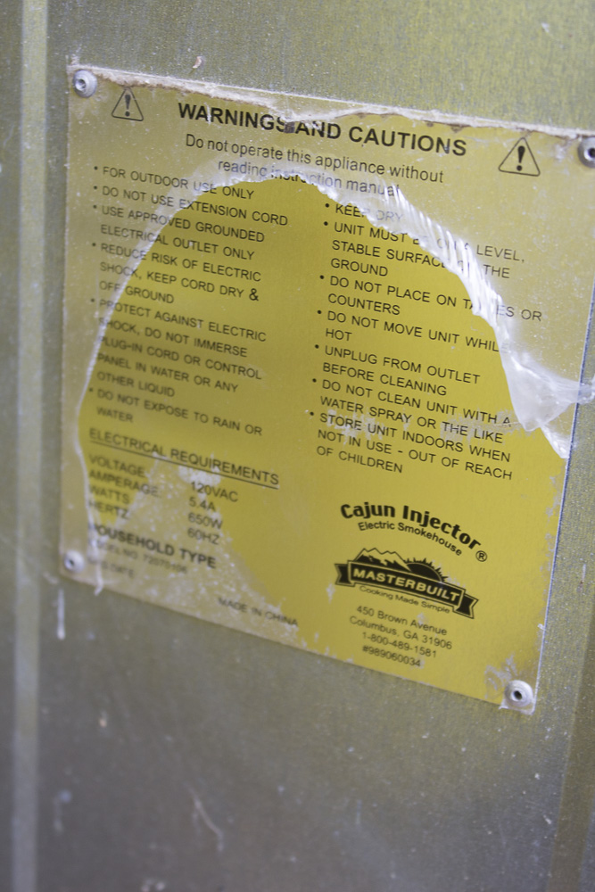 Masterbuilt Cajun Injector Turkey Gold Electric Smokehouse