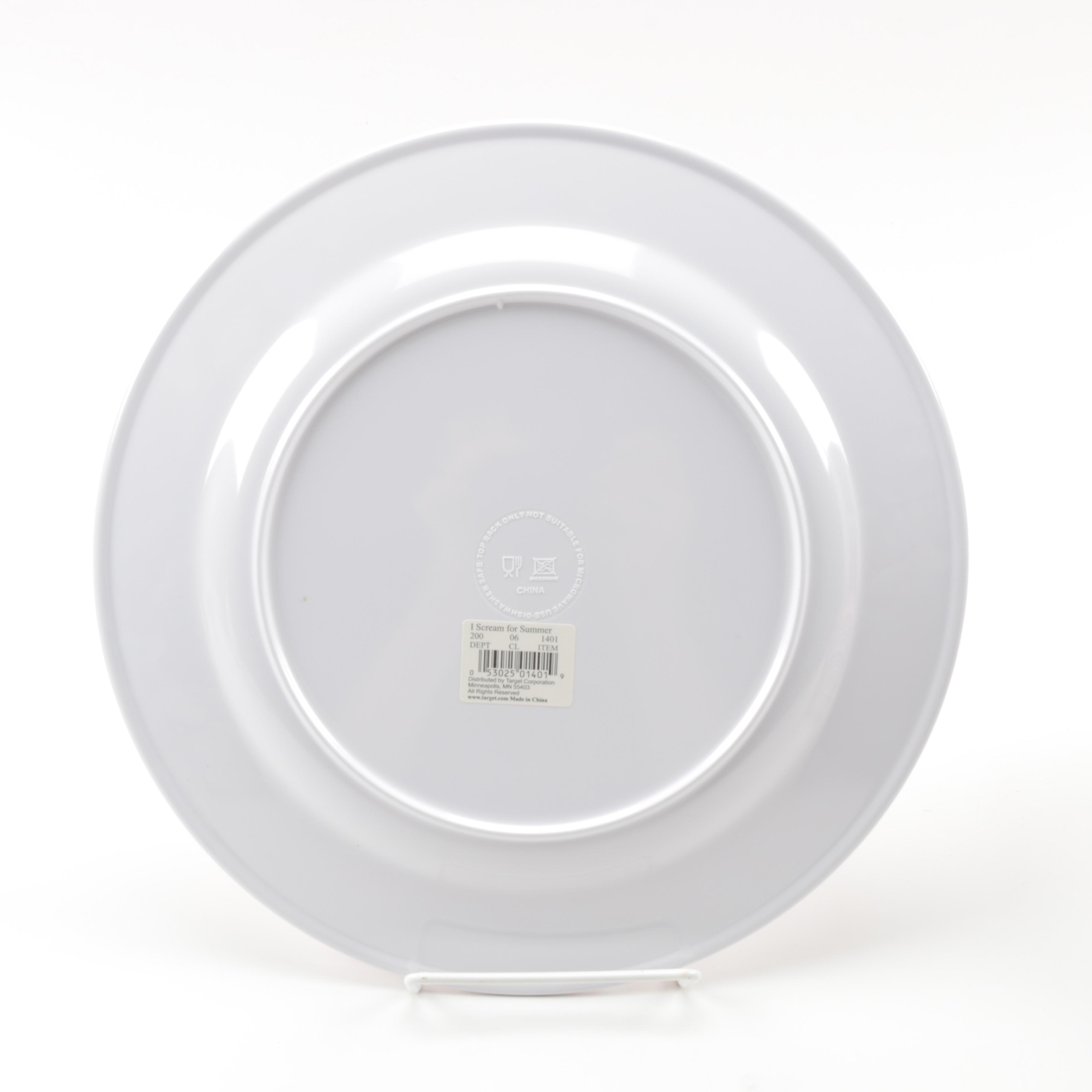 Target "I Scream For Summer" Plastic Plates