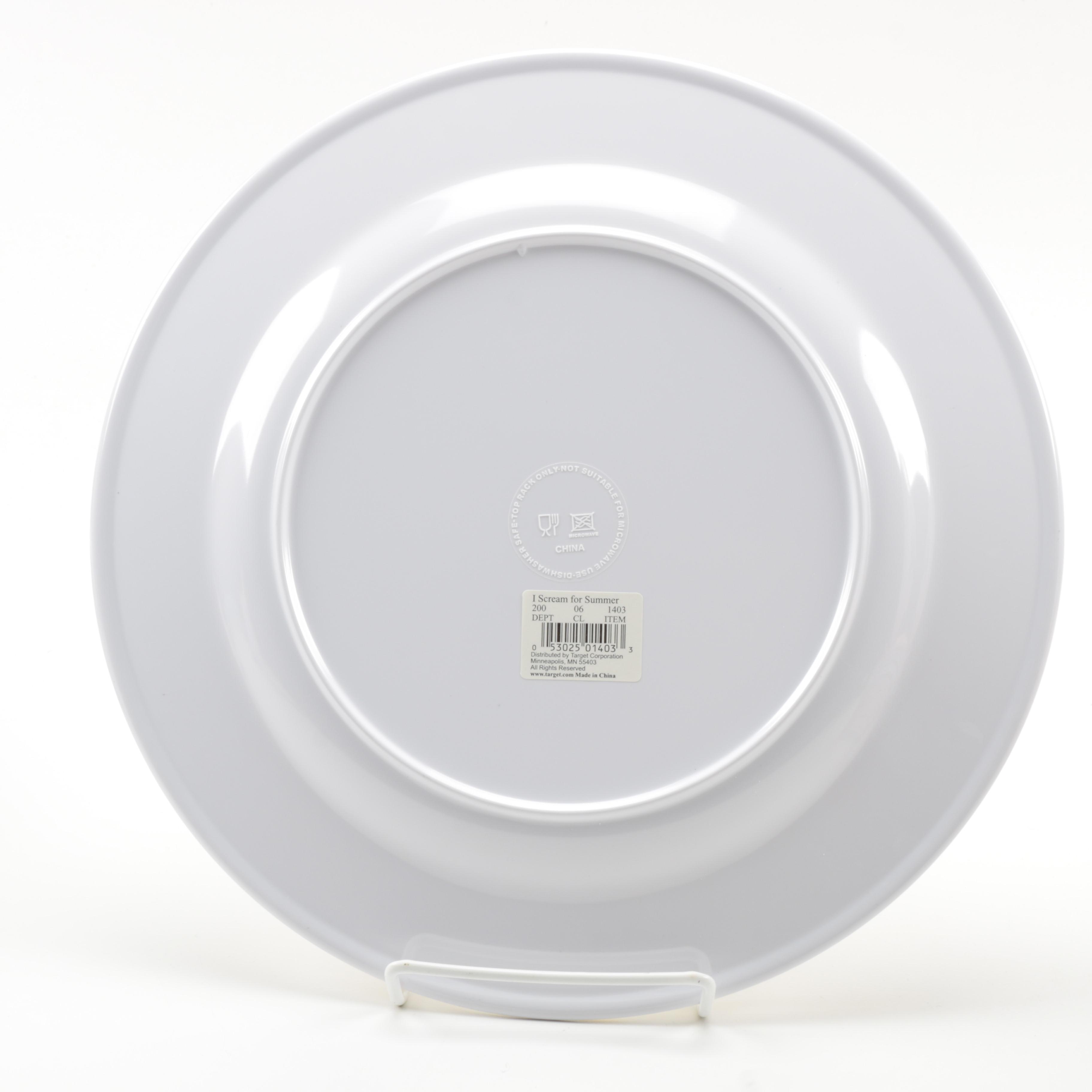 Target "I Scream For Summer" Plastic Plates