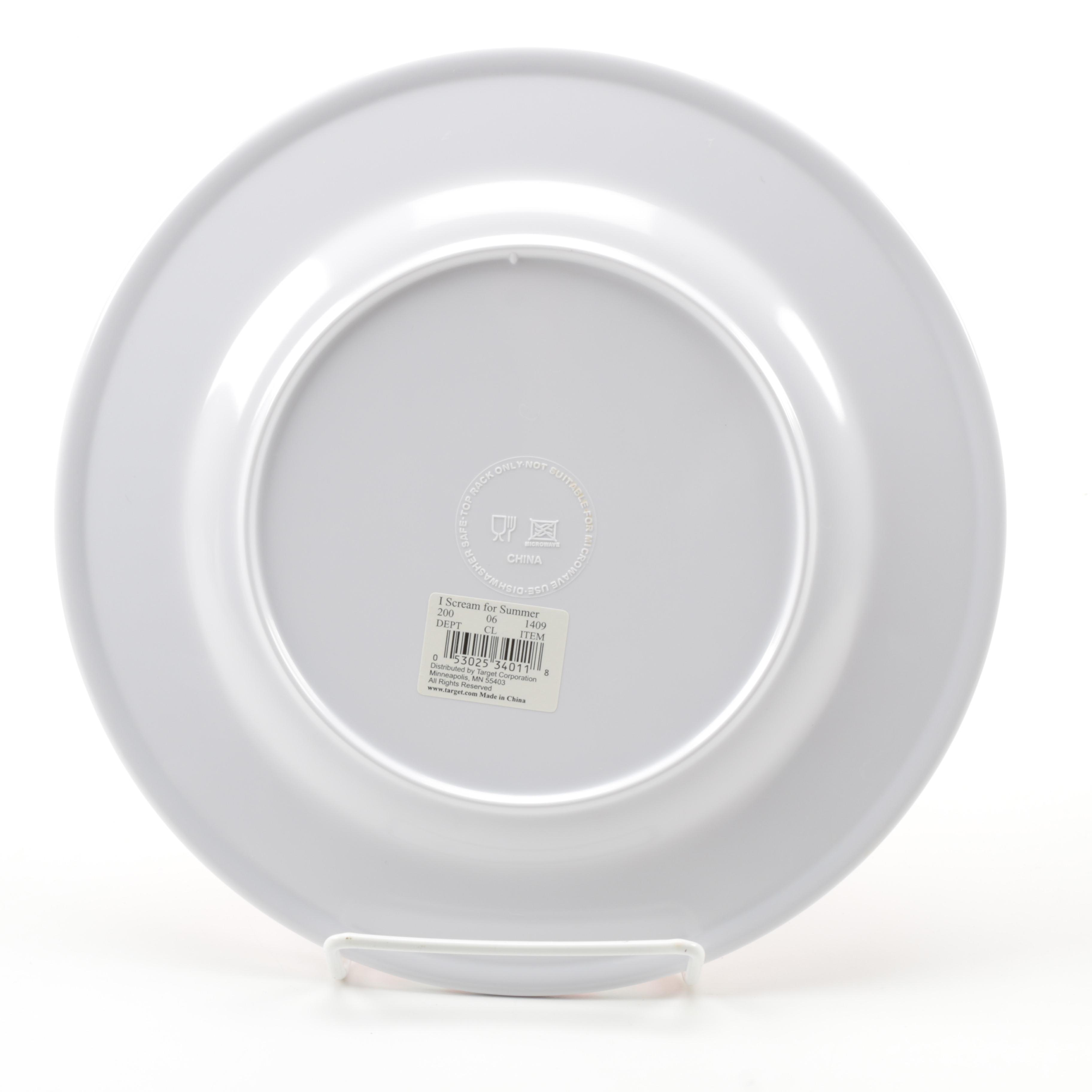 Target "I Scream For Summer" Plastic Plates