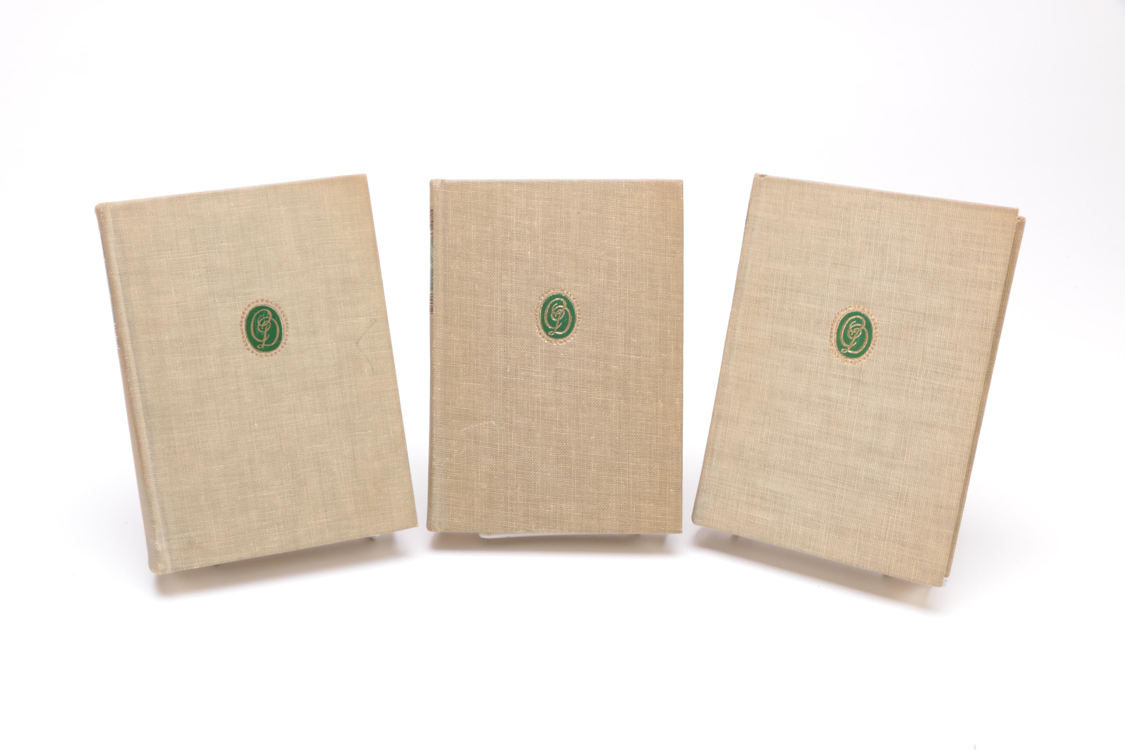 Vintage Walter J. Black Classic Editions of Charles Dickens Novels