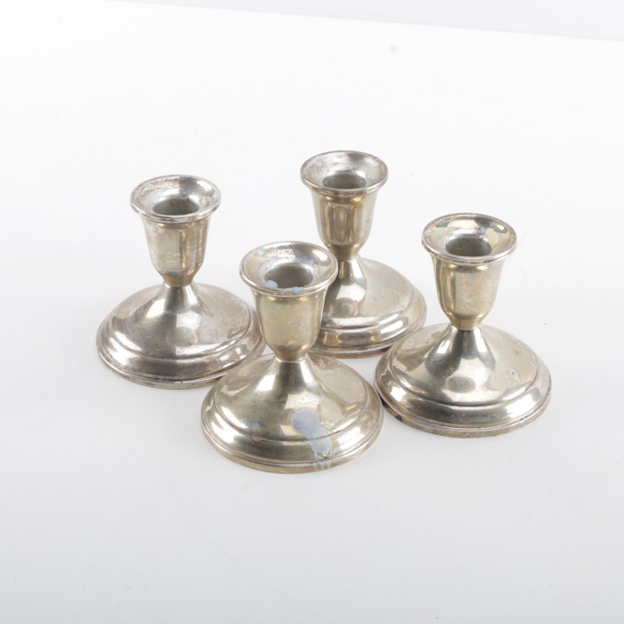 Towle Weighted Sterling Candleholders