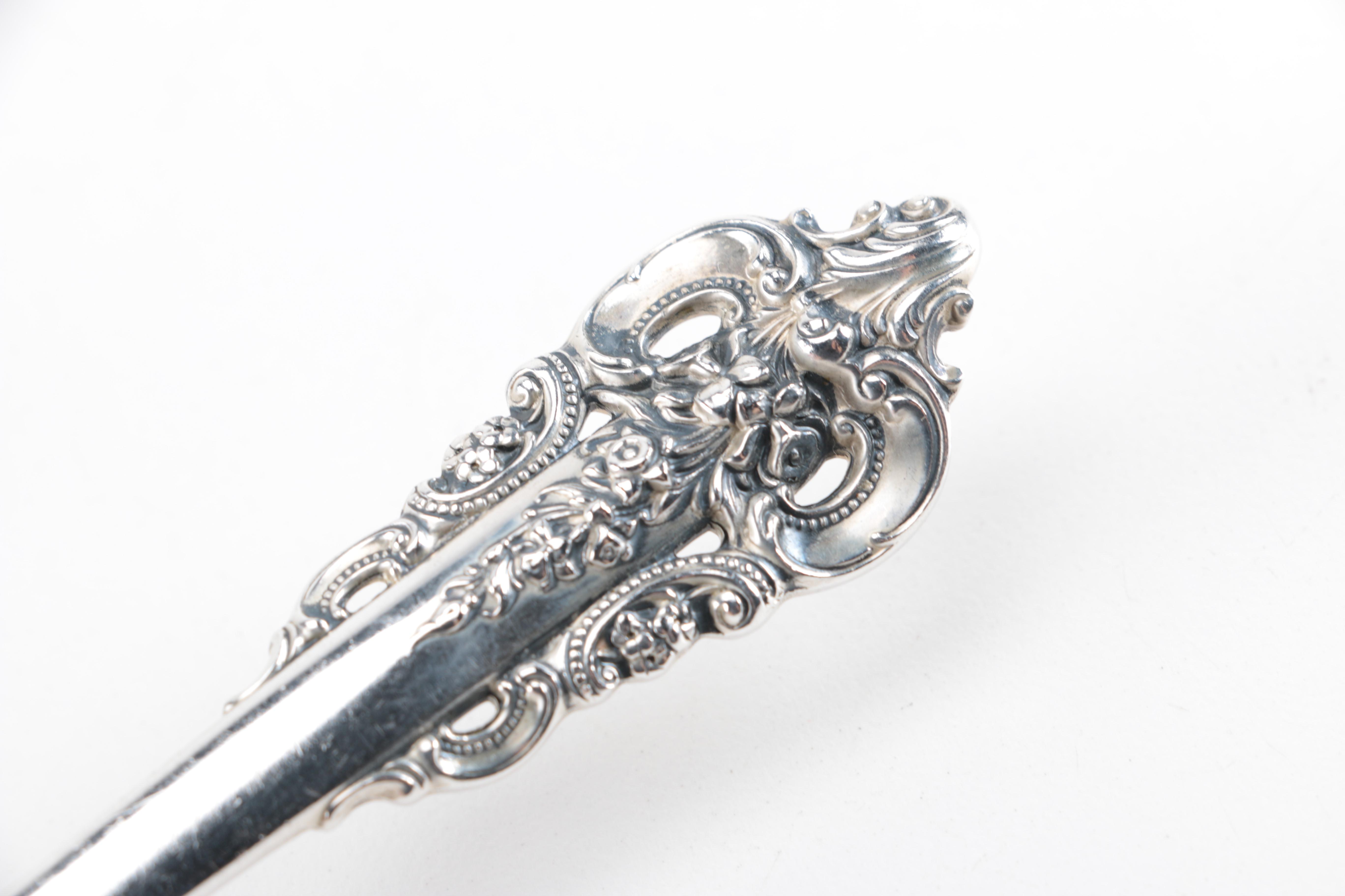 Wallace Sterling "Grande Baroque" Flatware Service and More