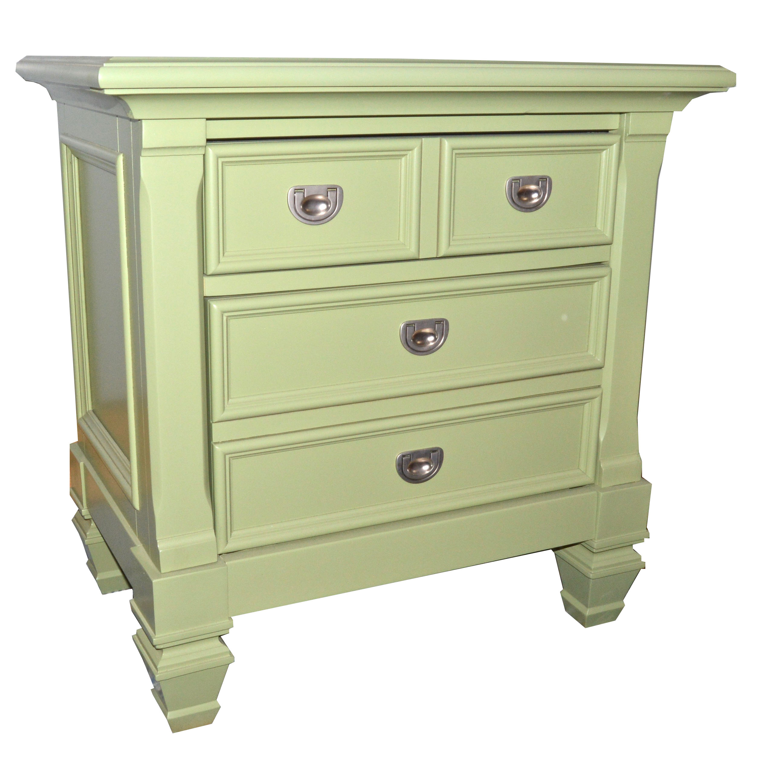 Sage Green Bedside Table
