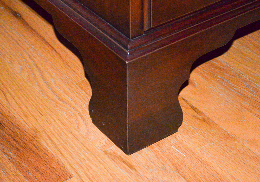 Chippendale Style Mahogany Entertainment Armoire by Henkel-Harris