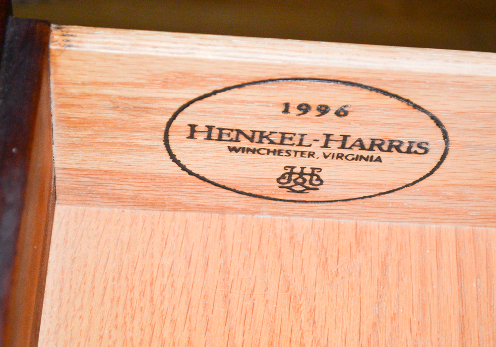 Chippendale Style Mahogany Entertainment Armoire by Henkel-Harris