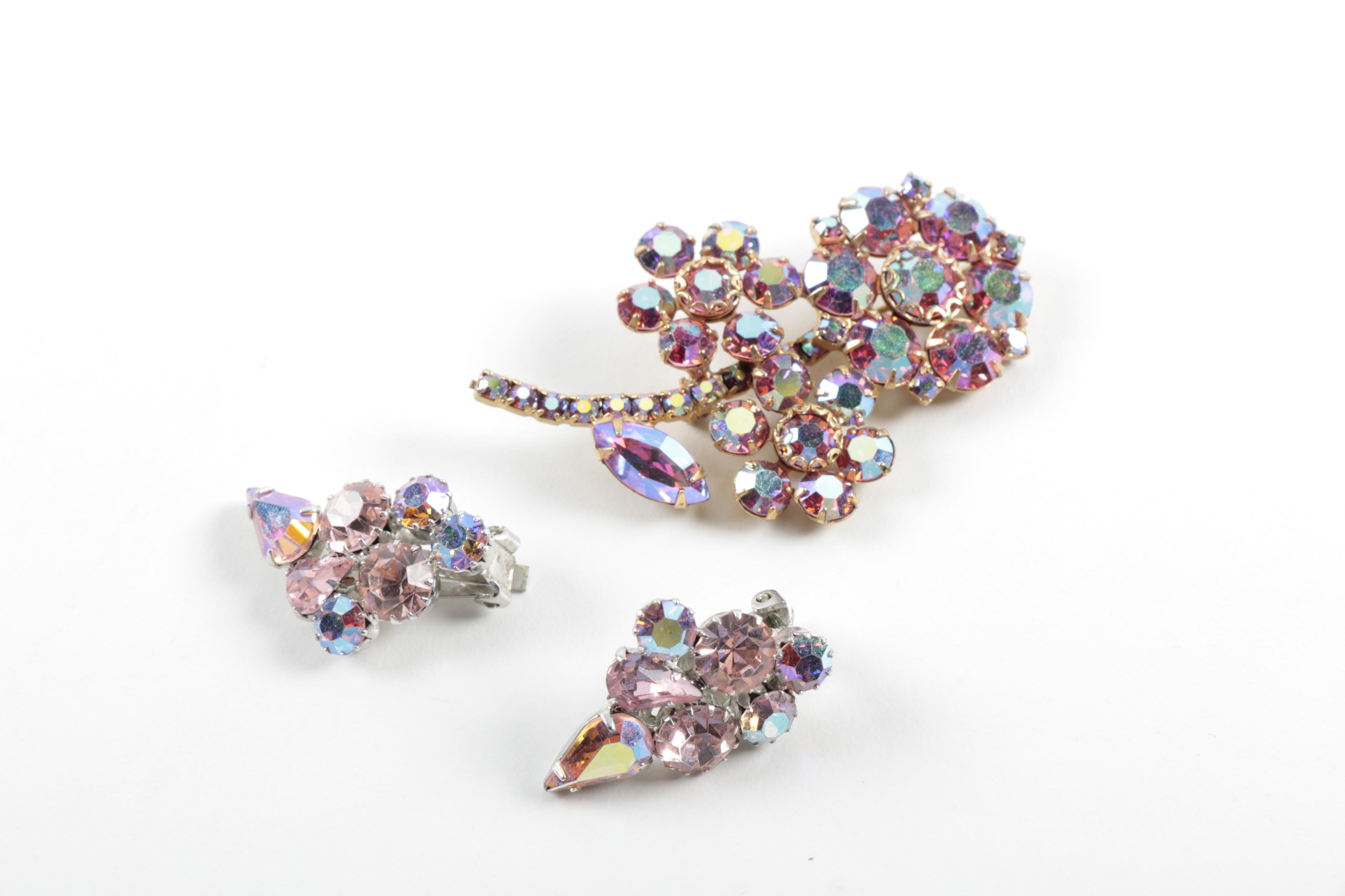 Vintage Costume Jewelry Including Eisenberg Ice and Weiss
