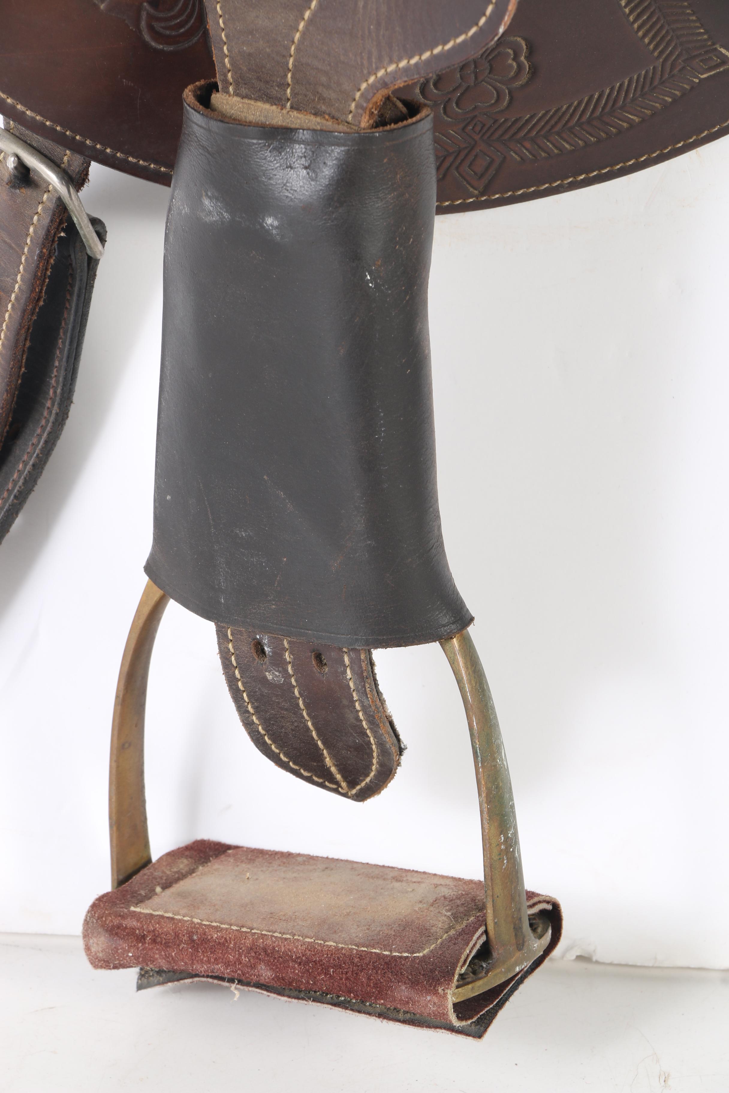 Sidney Hamilton Australian Stock Riding Saddle