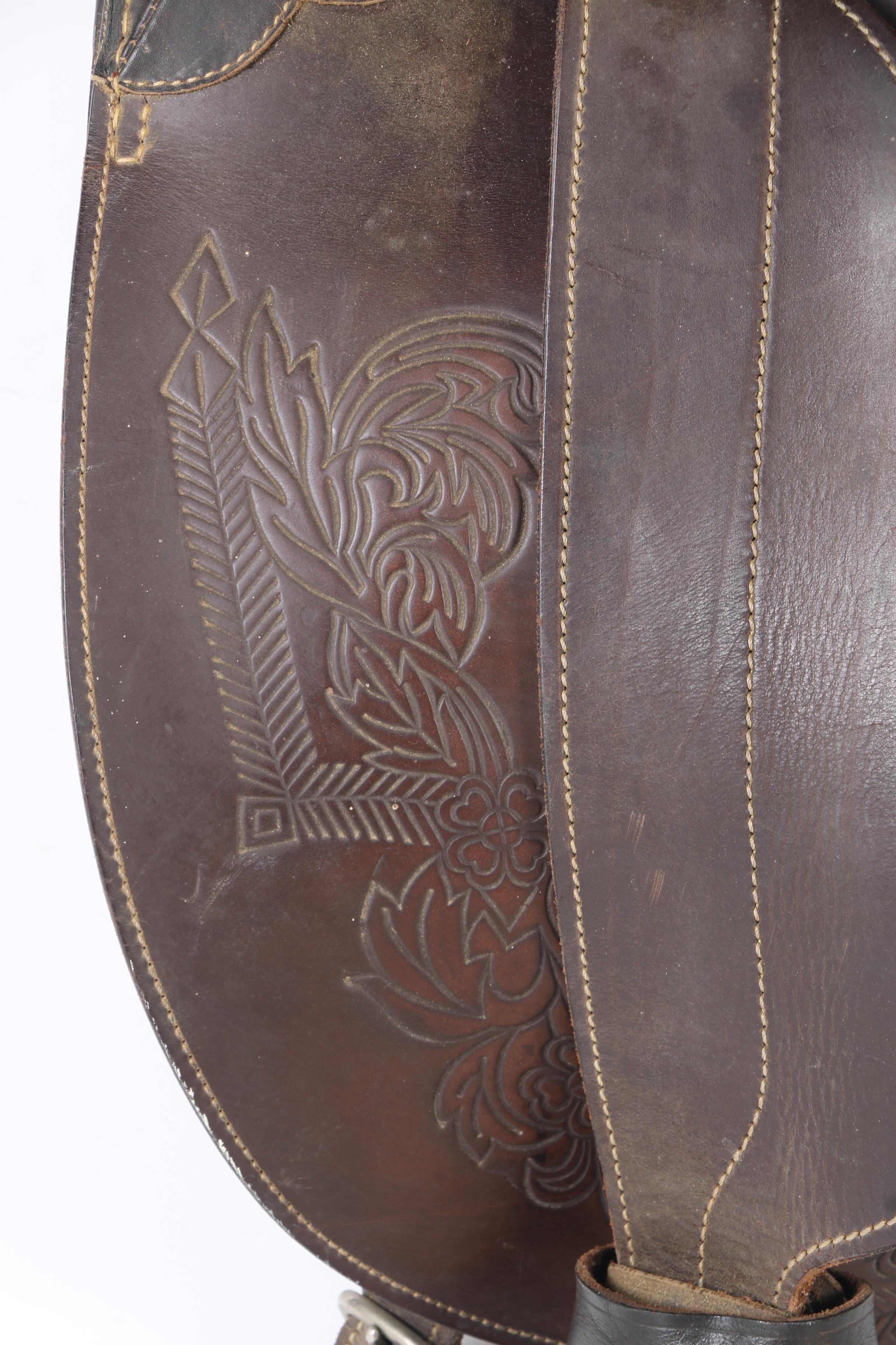 Sidney Hamilton Australian Stock Riding Saddle