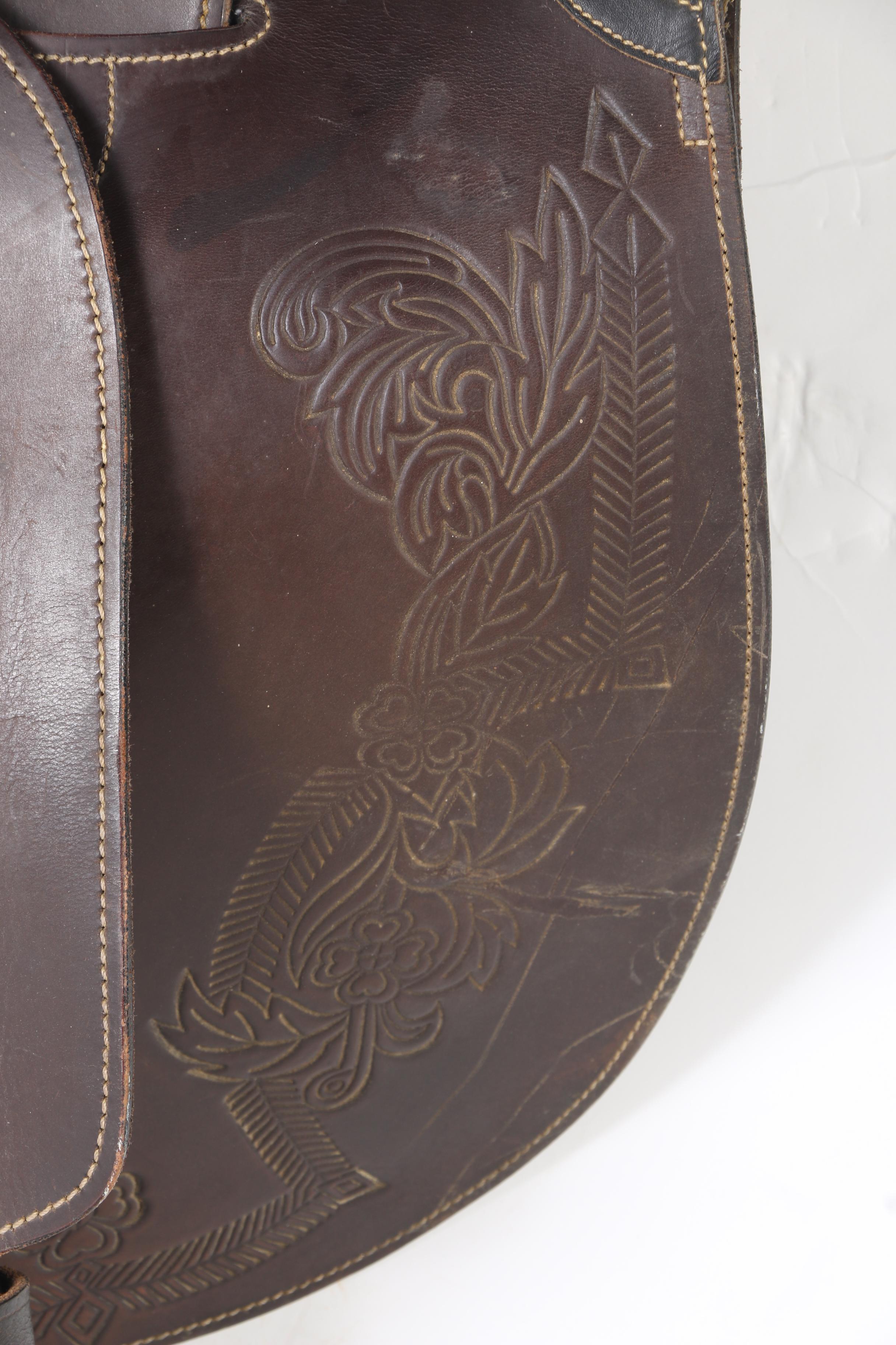 Sidney Hamilton Australian Stock Riding Saddle