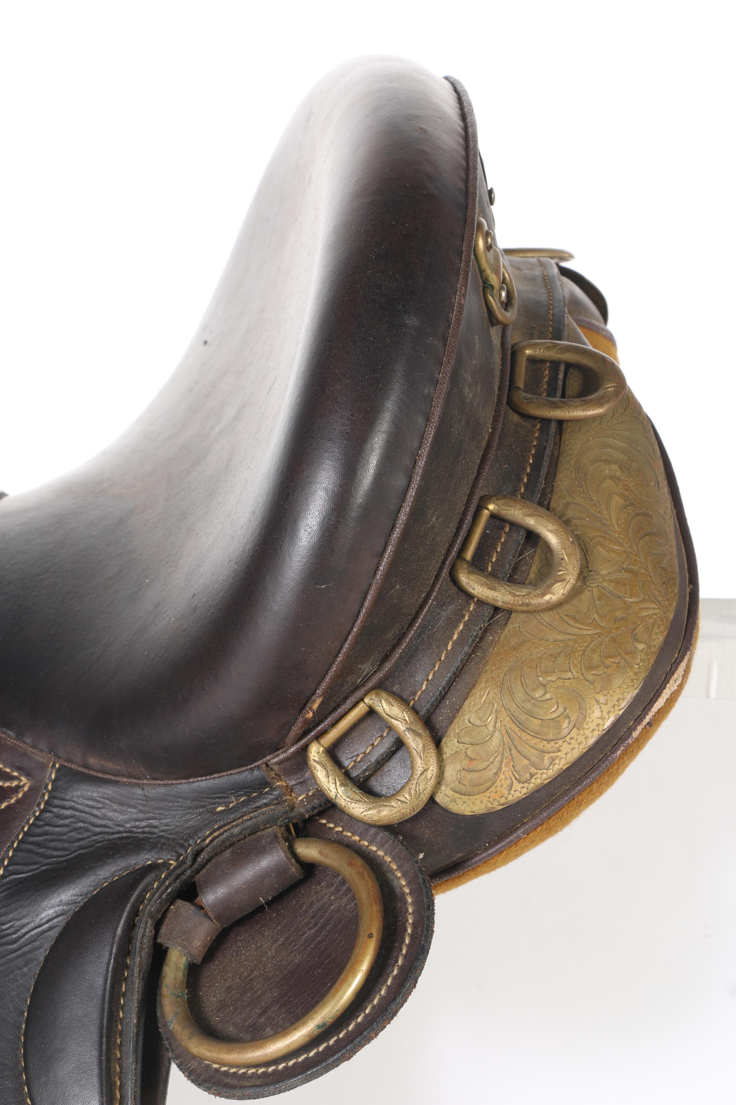 Sidney Hamilton Australian Stock Riding Saddle