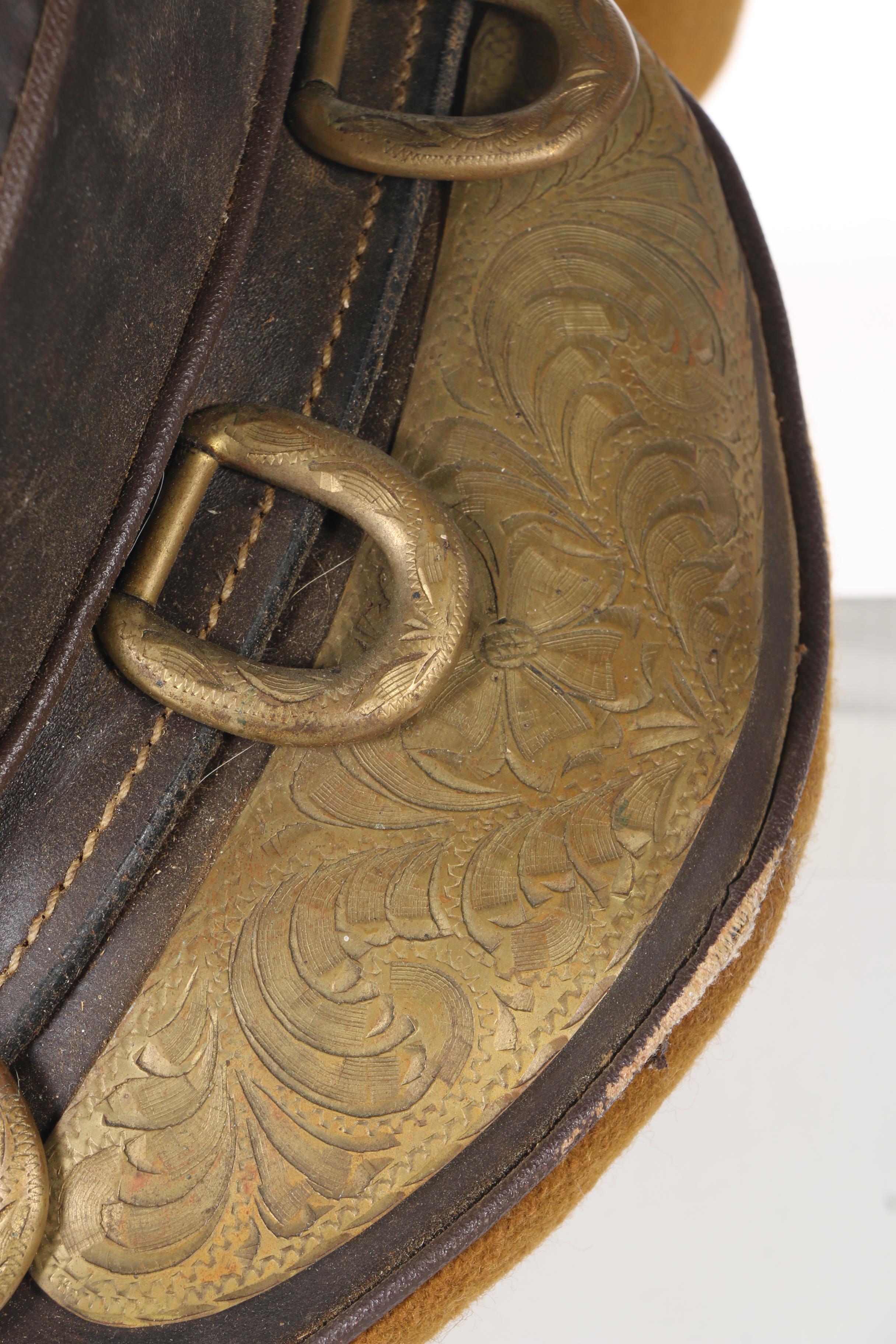 Sidney Hamilton Australian Stock Riding Saddle