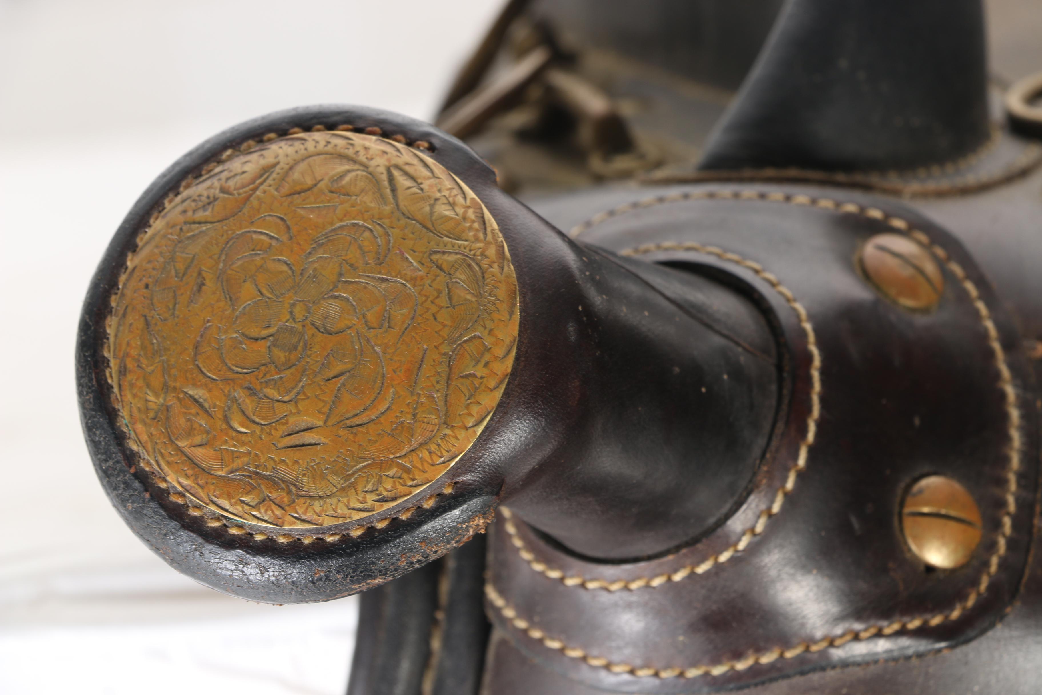 Sidney Hamilton Australian Stock Riding Saddle