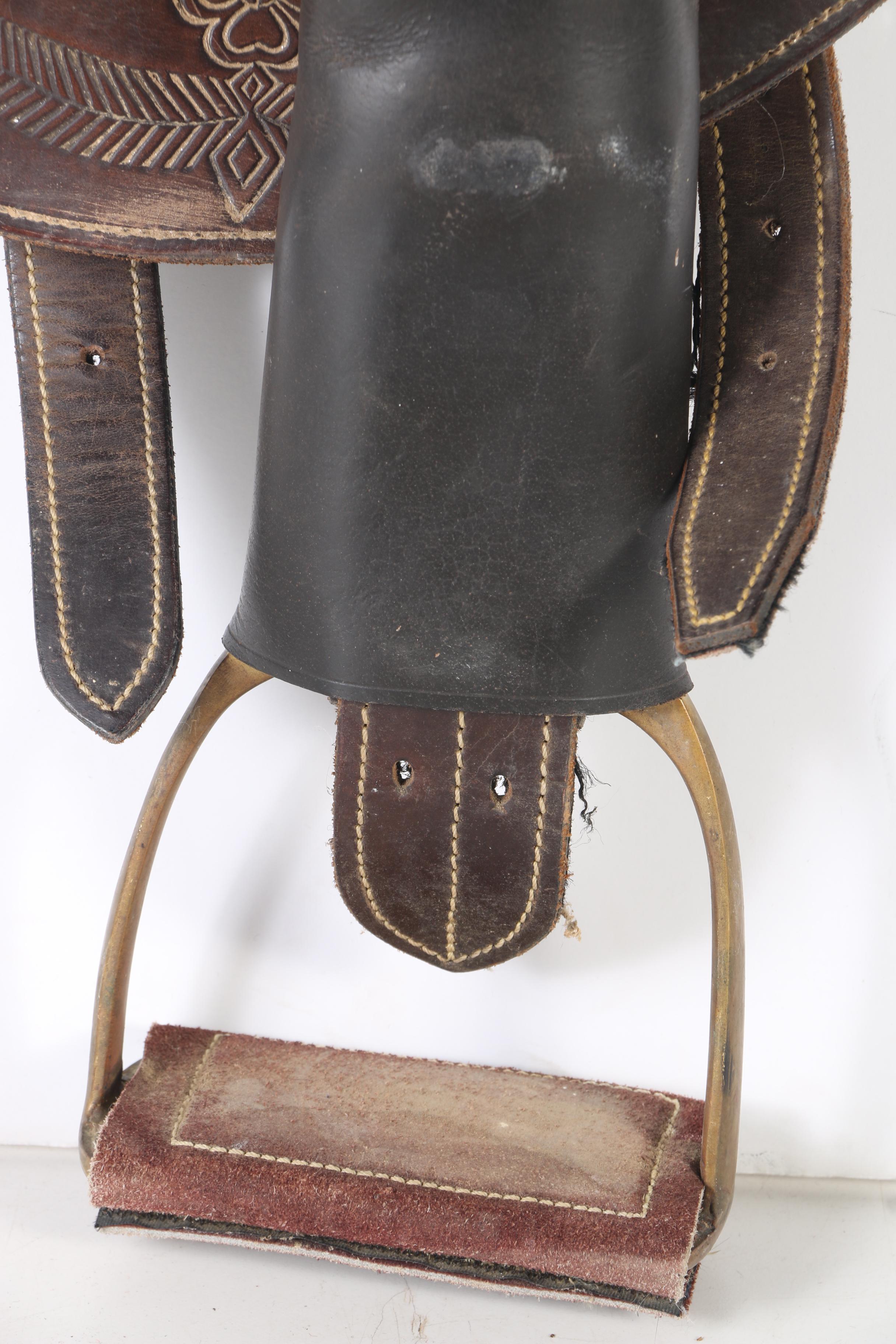Sidney Hamilton Australian Stock Riding Saddle