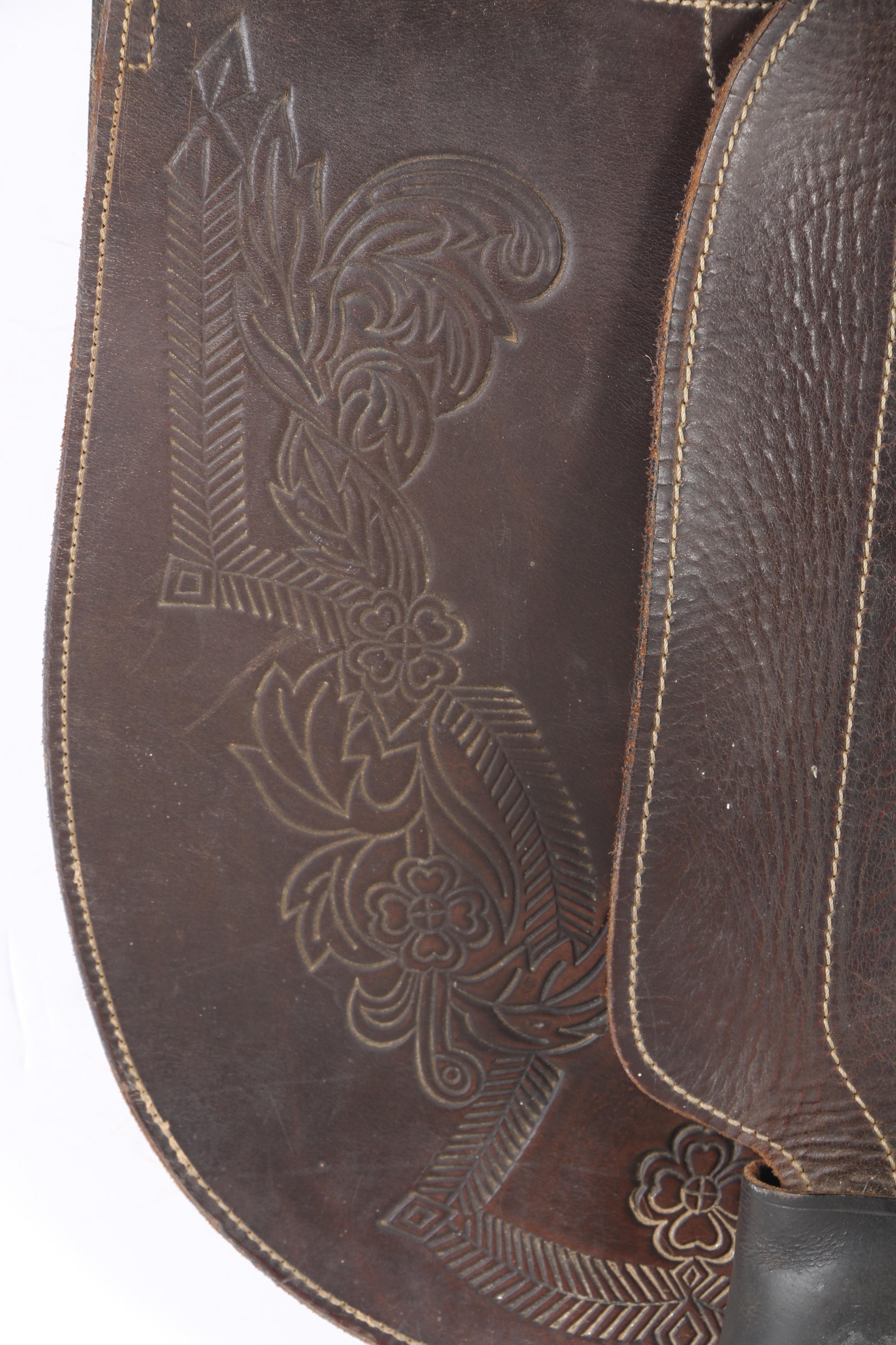 Sidney Hamilton Australian Stock Riding Saddle