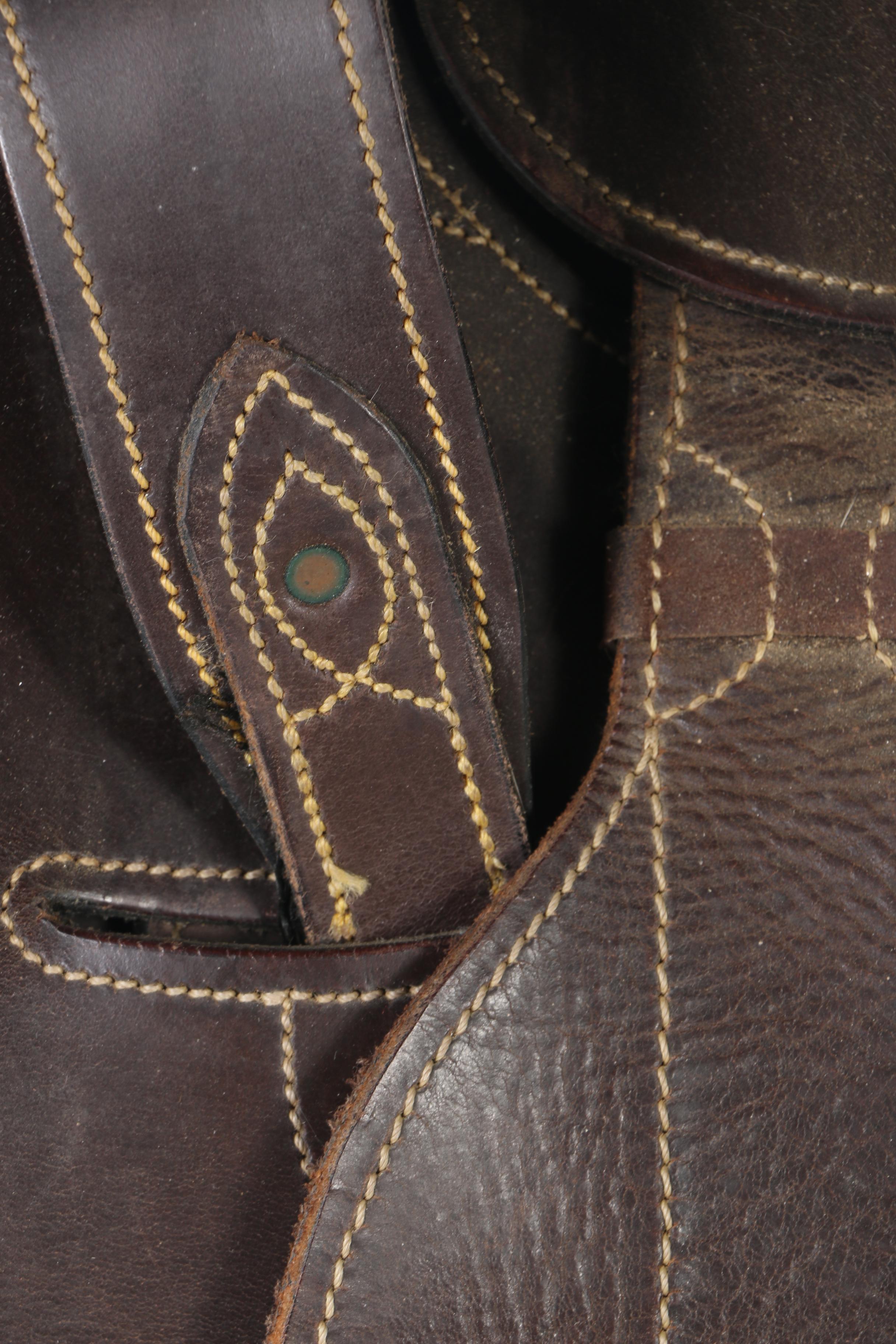 Sidney Hamilton Australian Stock Riding Saddle