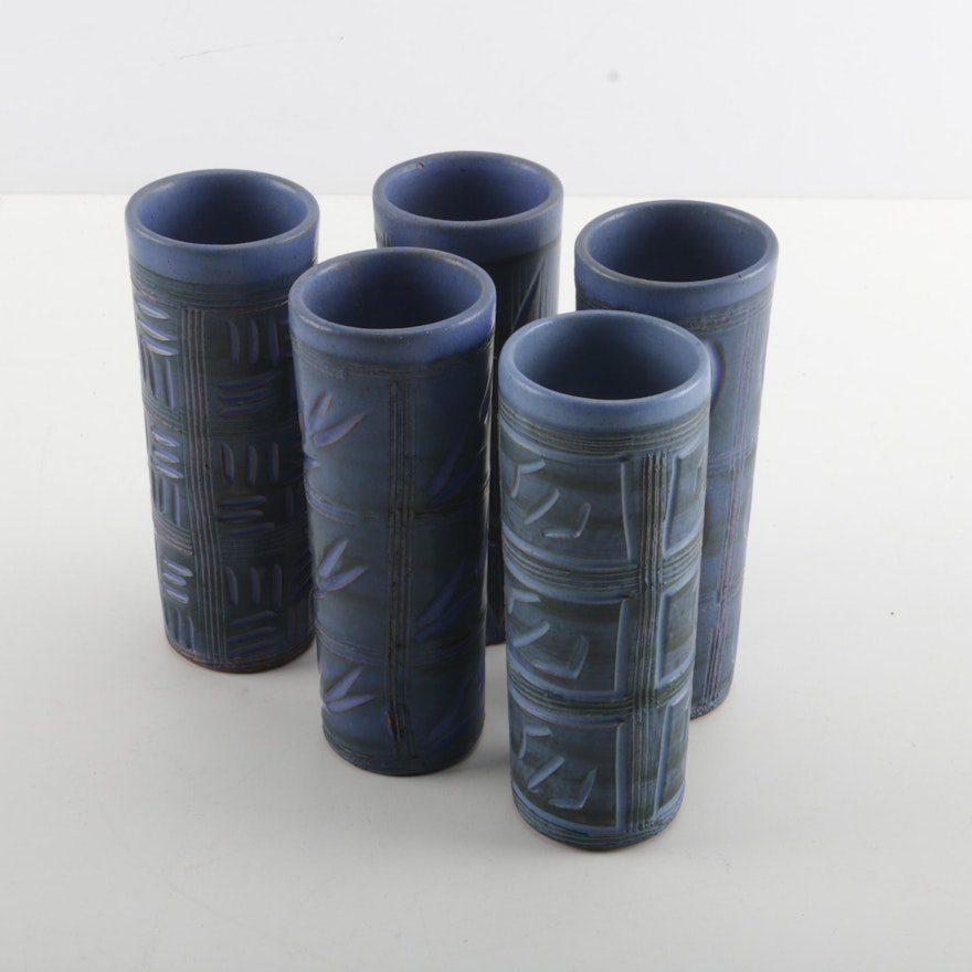 Puerto Rican Pottery Handbuilt Stoneware Cups