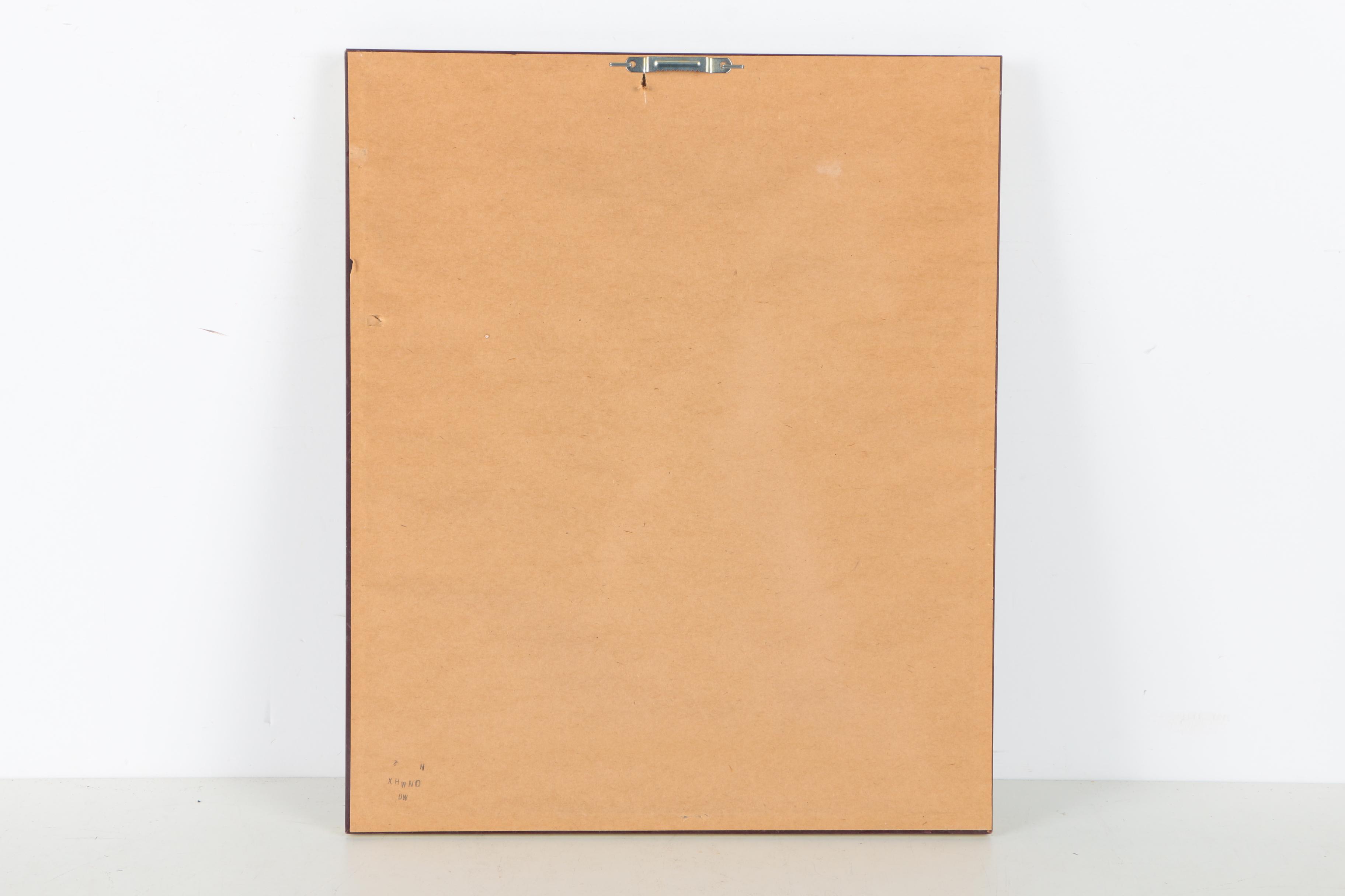 Offset Lithograph of Poem by Pat McKay "Mother"